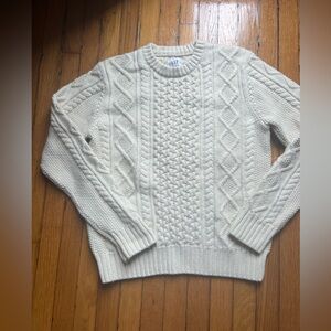 Irish knit sweater